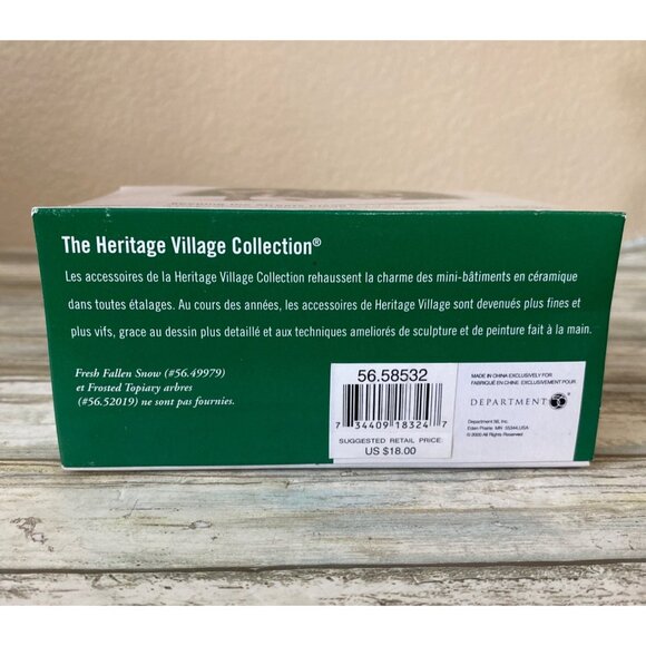 Dept 56 Dickens’ Village Keeping the Streets Clean New inBox #56.58532 Set of 2 - Picture 11 of 11